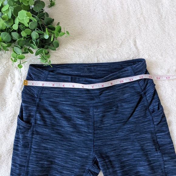 Kyodan Dark Blue Leggings With Pockets Size XS - Picture 7 of 8